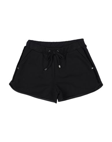 Elisabetta Franchi Babies'  Toddler Girl Shorts & Bermuda Shorts Black Size 6 Cotton, Elastane