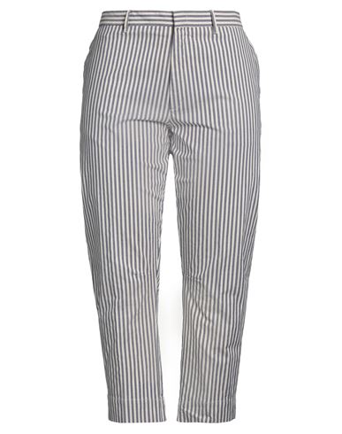 Pt Torino Woman Pants Blue Size 12 Cotton, Elastane In Blue