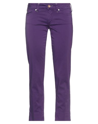 Jacob Cohёn Woman Pants Purple Size 32 Cotton, Elastane In Purple