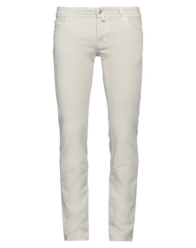 Jacob Cohёn Man Pants Ivory Size 31 Cotton, Elastane In White