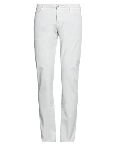 Jacob Cohёn Man Pants Light Grey Size 36 Cotton, Elastane