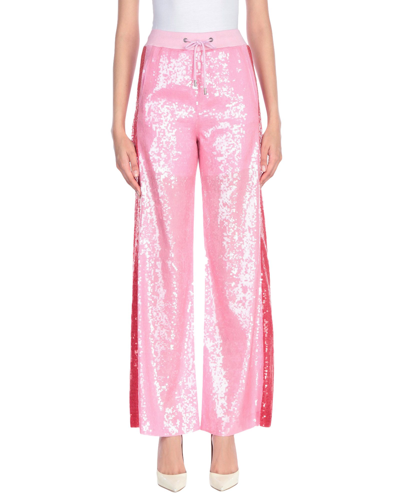 Shop Alberta Ferretti Woman Pants Pink Size Xs Acetate, Cupro, Polyamide, Cotton