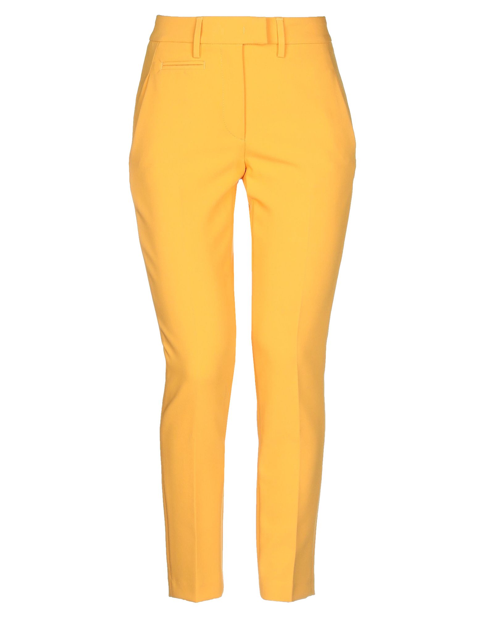Shop Dondup Woman Pants Ocher Size 29 Polyester, Viscose, Elastane In Yellow