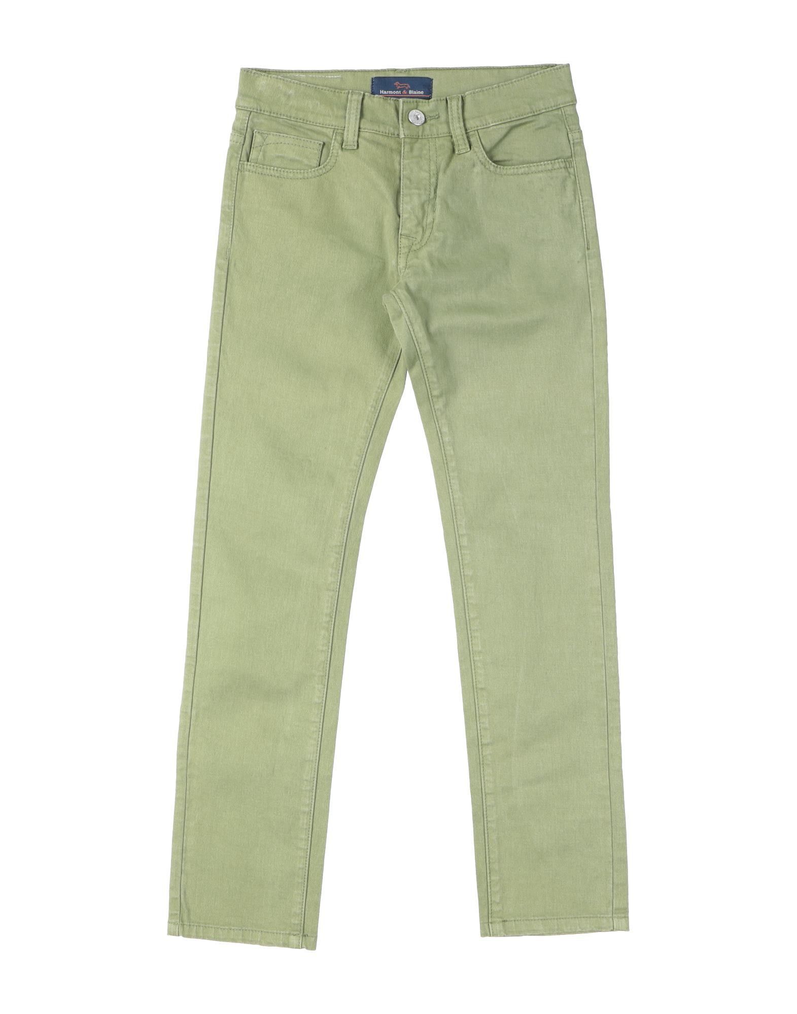 Harmont & Blaine Kids' Jeans In Military Green