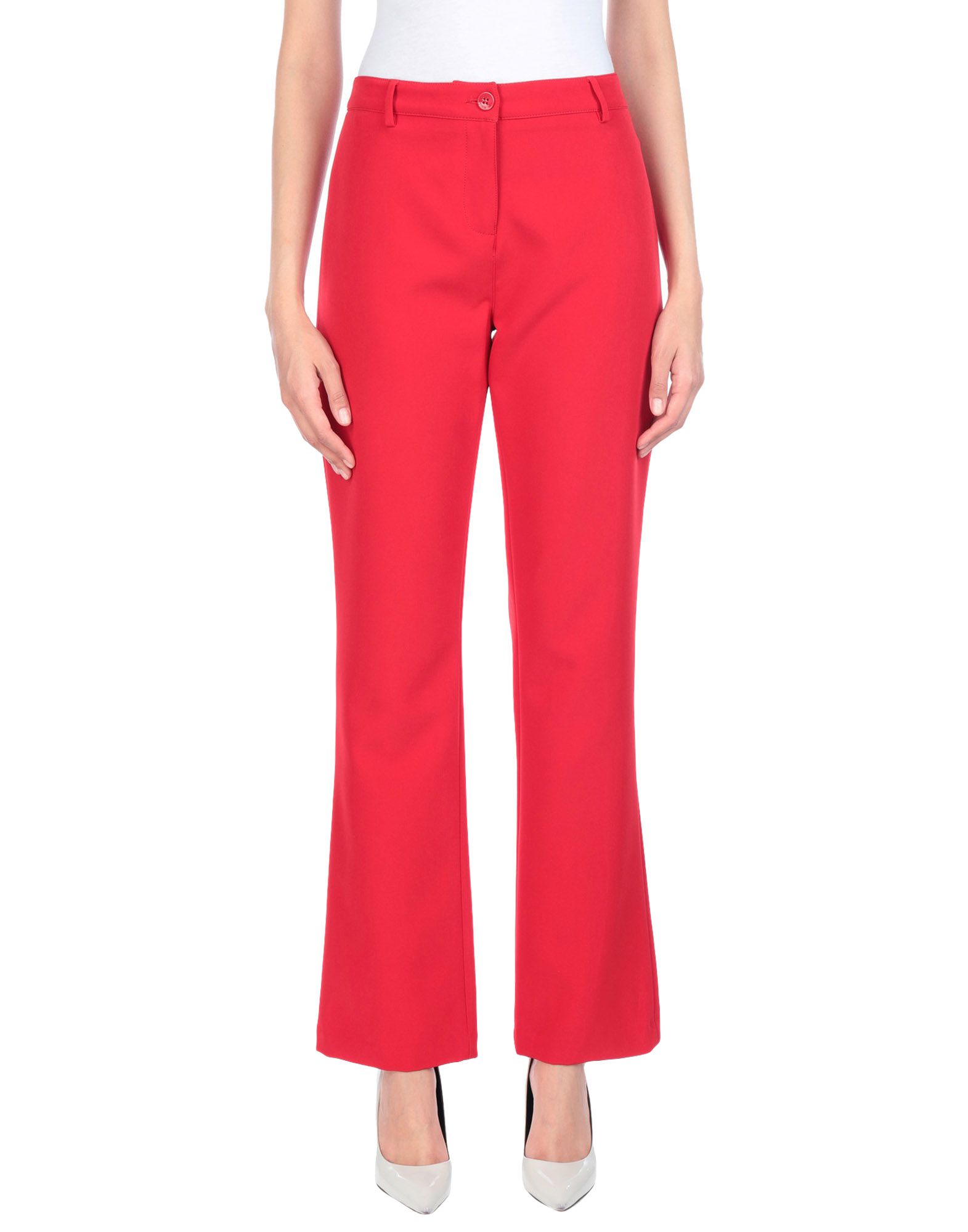 Pinko Woman Pants Red Size 8 Polyester, Elastane In Red