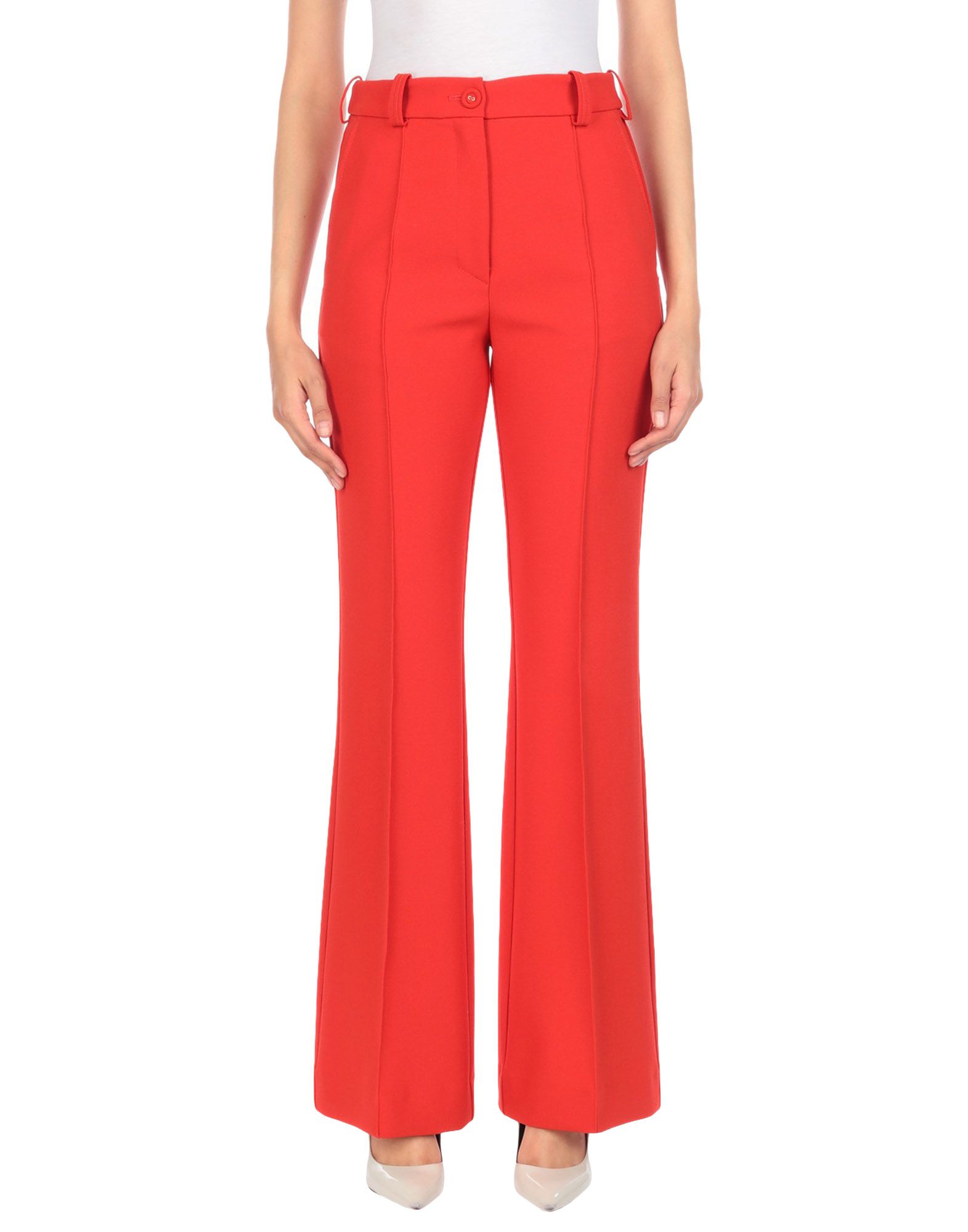 Shop Erika Cavallini Woman Pants Red Size 8 Polyester, Viscose, Elastane