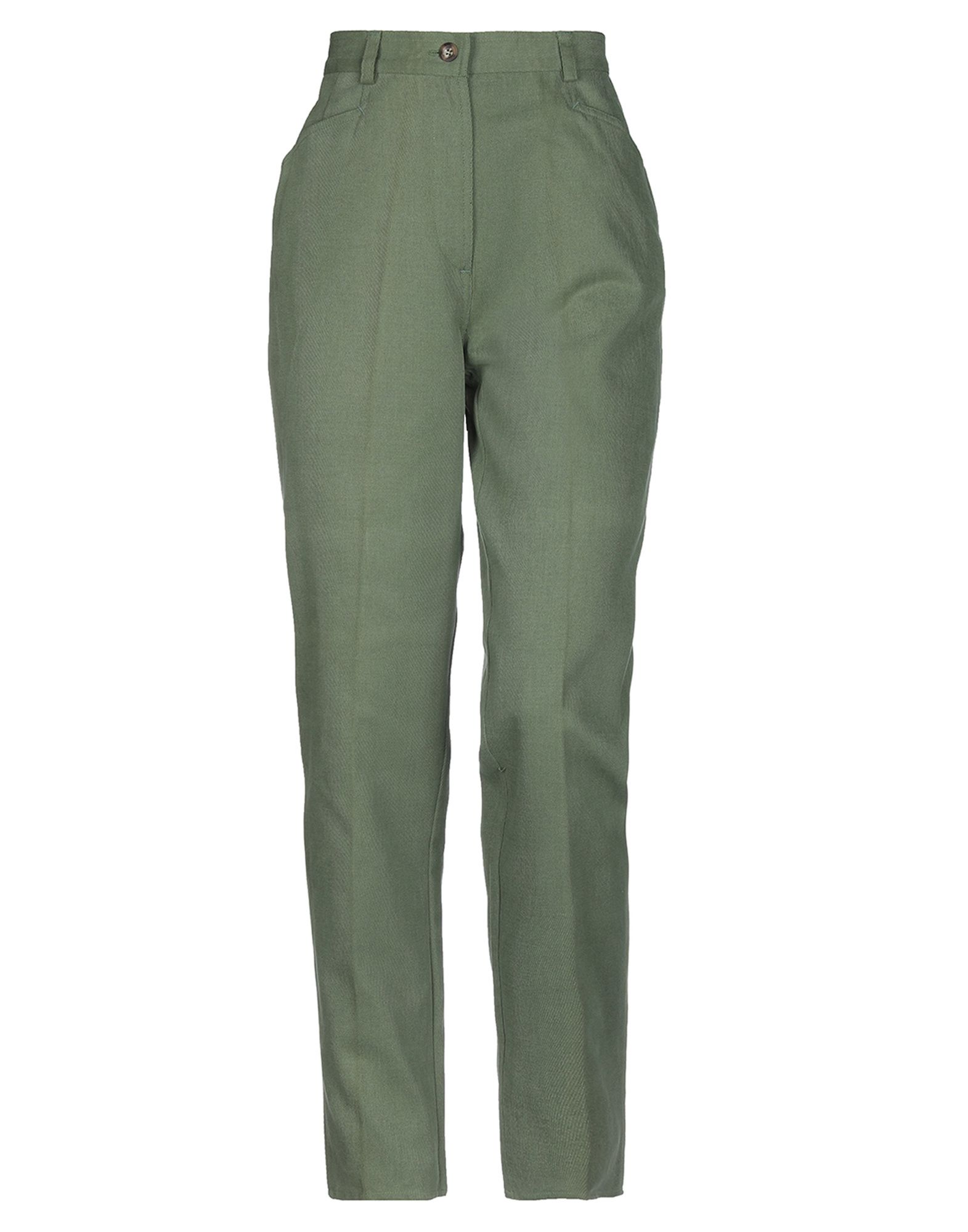 Повседневные брюки  - Зеленый,Коричневый цвет