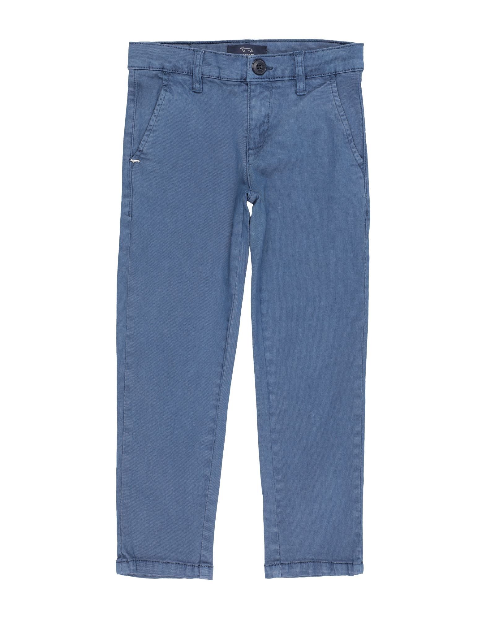 Harmont & Blaine Toddler Boy Pants Blue Size 6 Cotton, Elastane In Blue