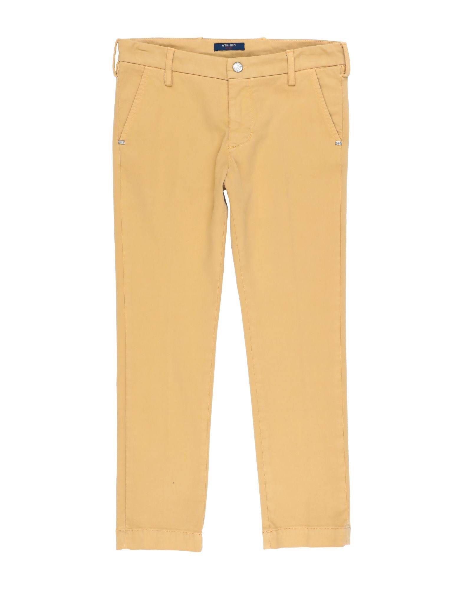 Entre Amis Kids' Pants In Ocher