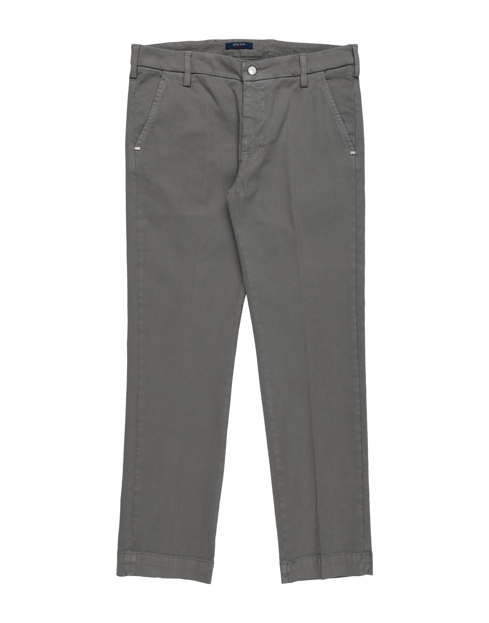 Entre Amis Kids' Casual Pants In Grey