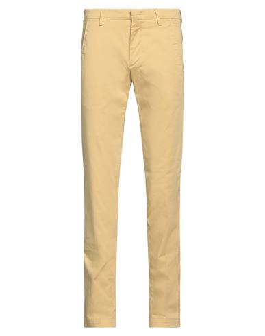 Michael Coal Man Pants Mustard Size 29 Cotton, Elastane In Yellow