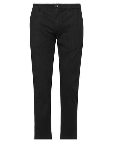 Department Five Department 5 Man Pants Black Size 34 Cotton, Elastane In Black