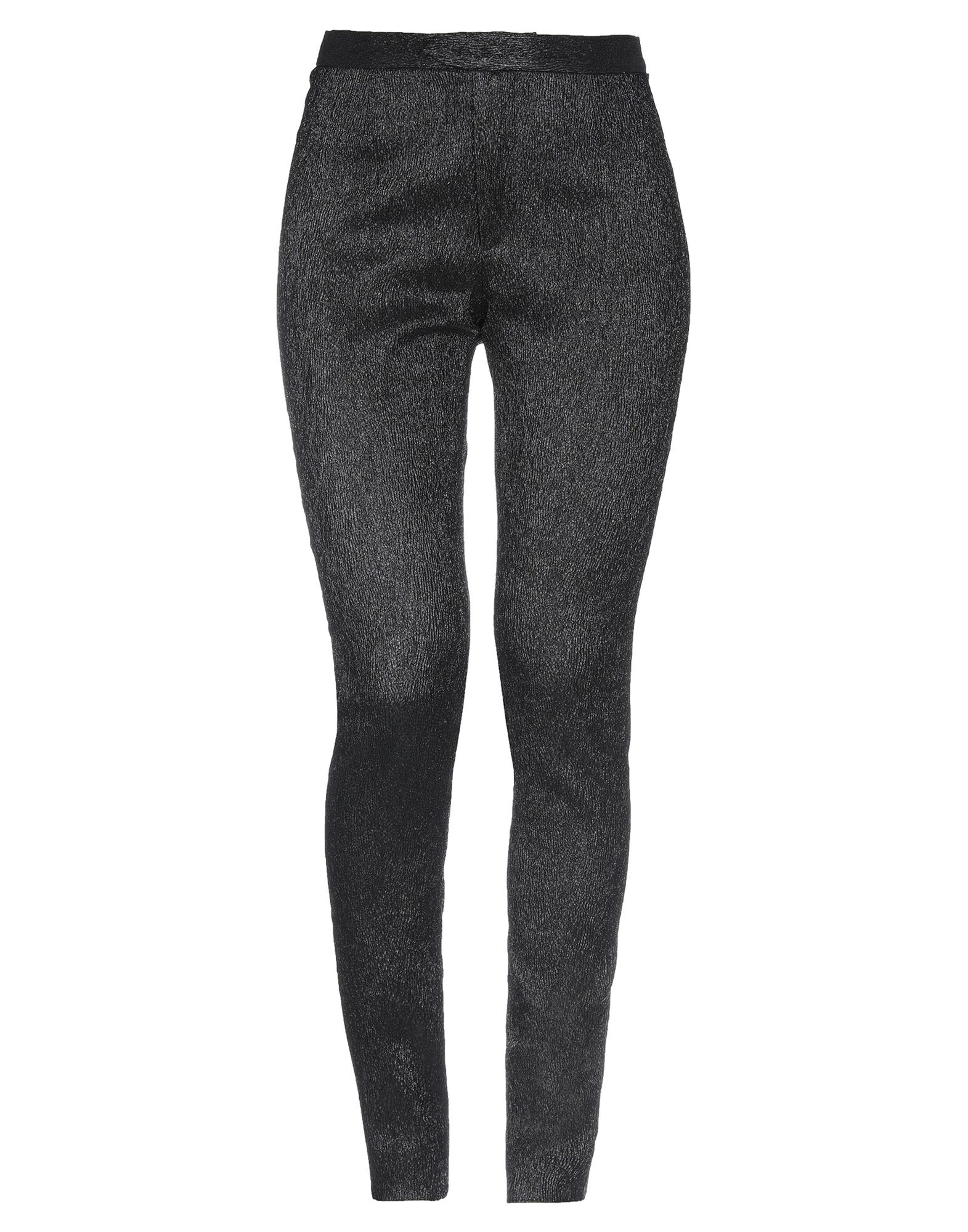 Shop Isabel Marant Woman Pants Black Size 8 Polyester, Metallic Polyester