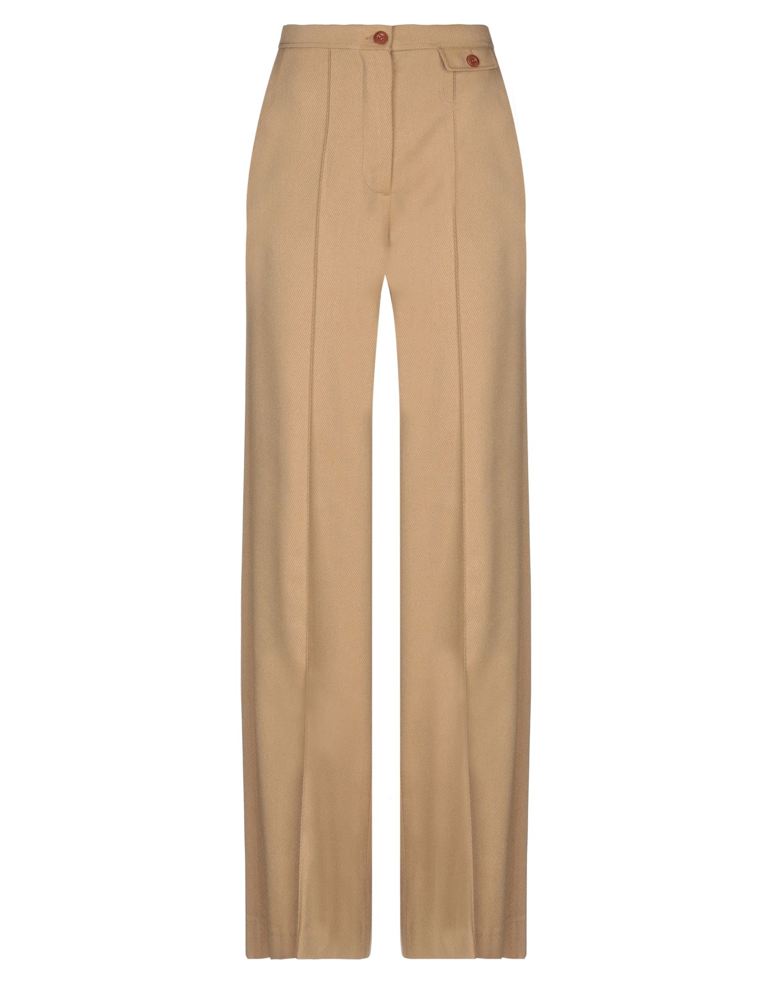 Shop See By Chloé Woman Pants Sand Size 12 Viscose, Wool In Beige