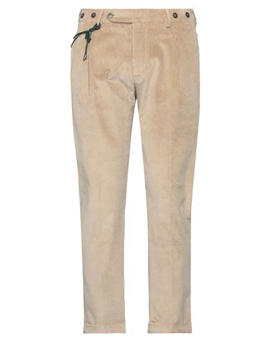 Berwich Man Pants Beige Size 36 Cotton, Elastane