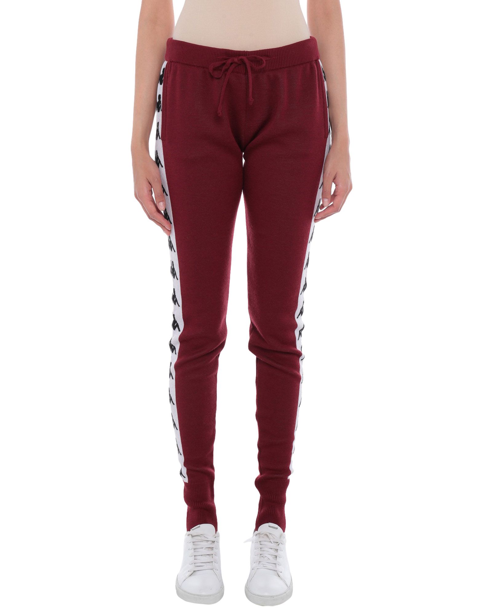 maroon kappa pants