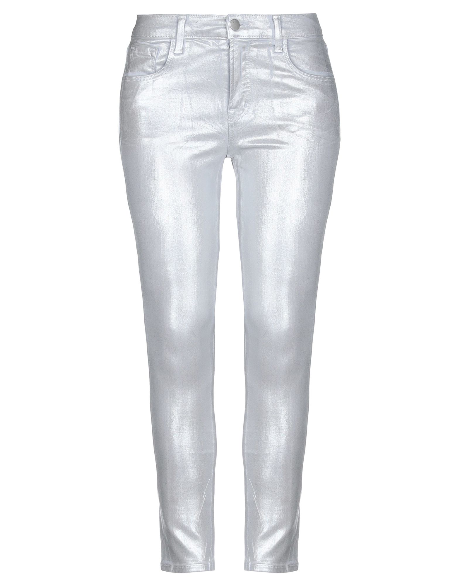 Shop J Brand Woman Jeans Silver Size 29 Cotton, Polyester, Elastane