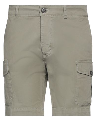 Brian Dales Man Shorts & Bermuda Shorts White Size 36 Cotton, Elastane