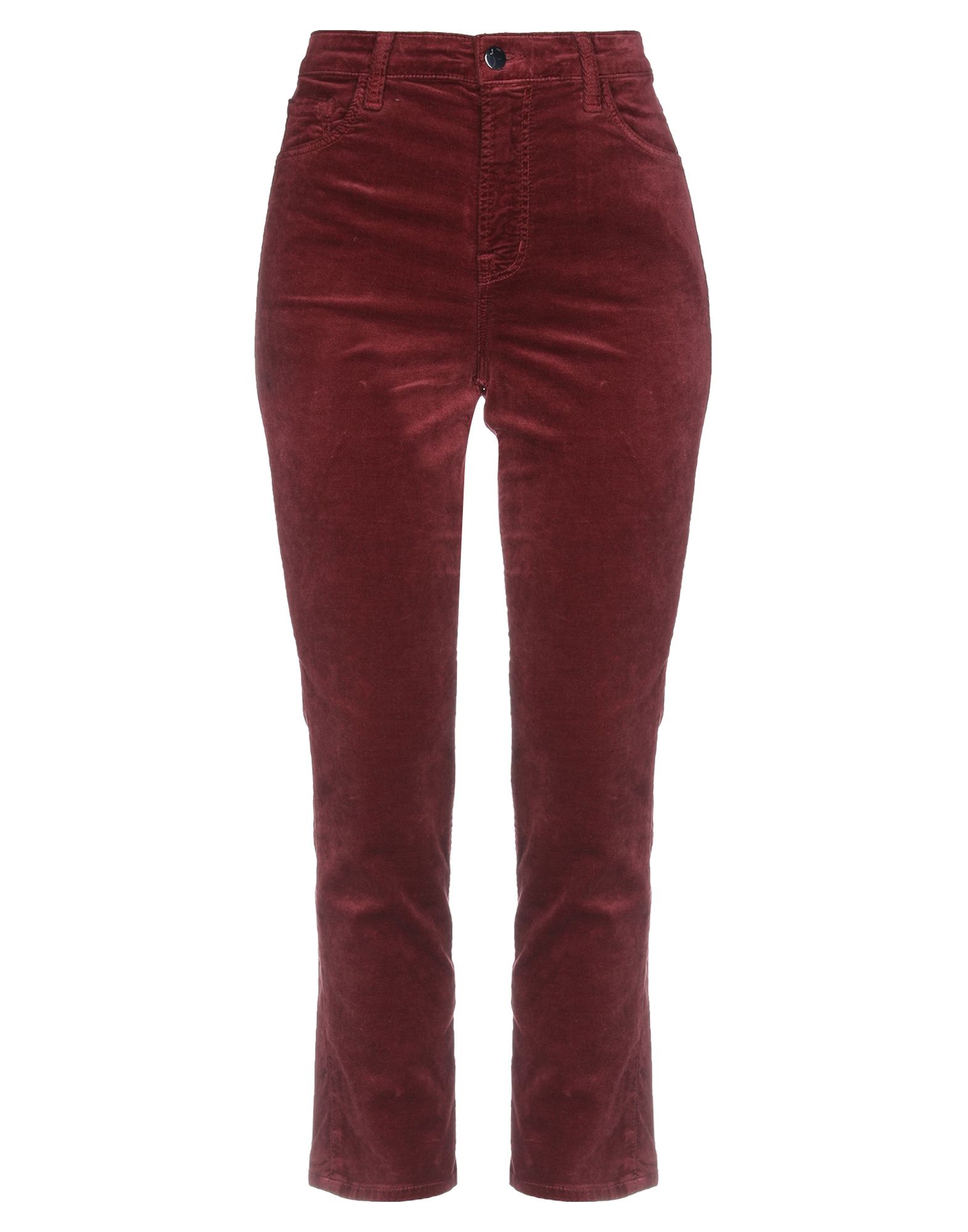 Shop J Brand Woman Pants Burgundy Size 30 Cotton, Modal, Polyester, Polyurethane In Red
