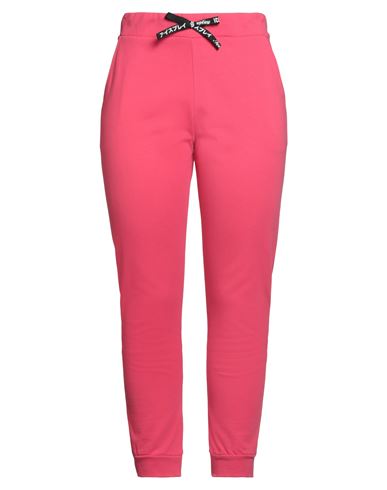 Ice Play Woman Pants Fuchsia Size 12 Cotton
