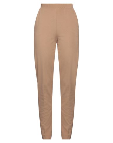 Le Tricot Perugia Woman Pants Sand Size M Viscose, Polyamide, Elastane In Beige