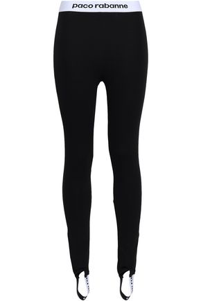 PACO RABANNE Stretch-jersey stirrup leggings
