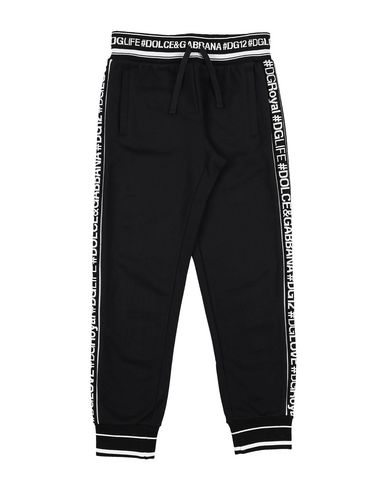 Dolce & Gabbana Kids'  Toddler Girl Pants Black Size 4 Cotton, Polyester, Viscose, Polyamide, Elastane