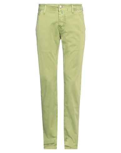 Jacob Cohёn Man Pants Military Green Size 32 Cotton, Elastane