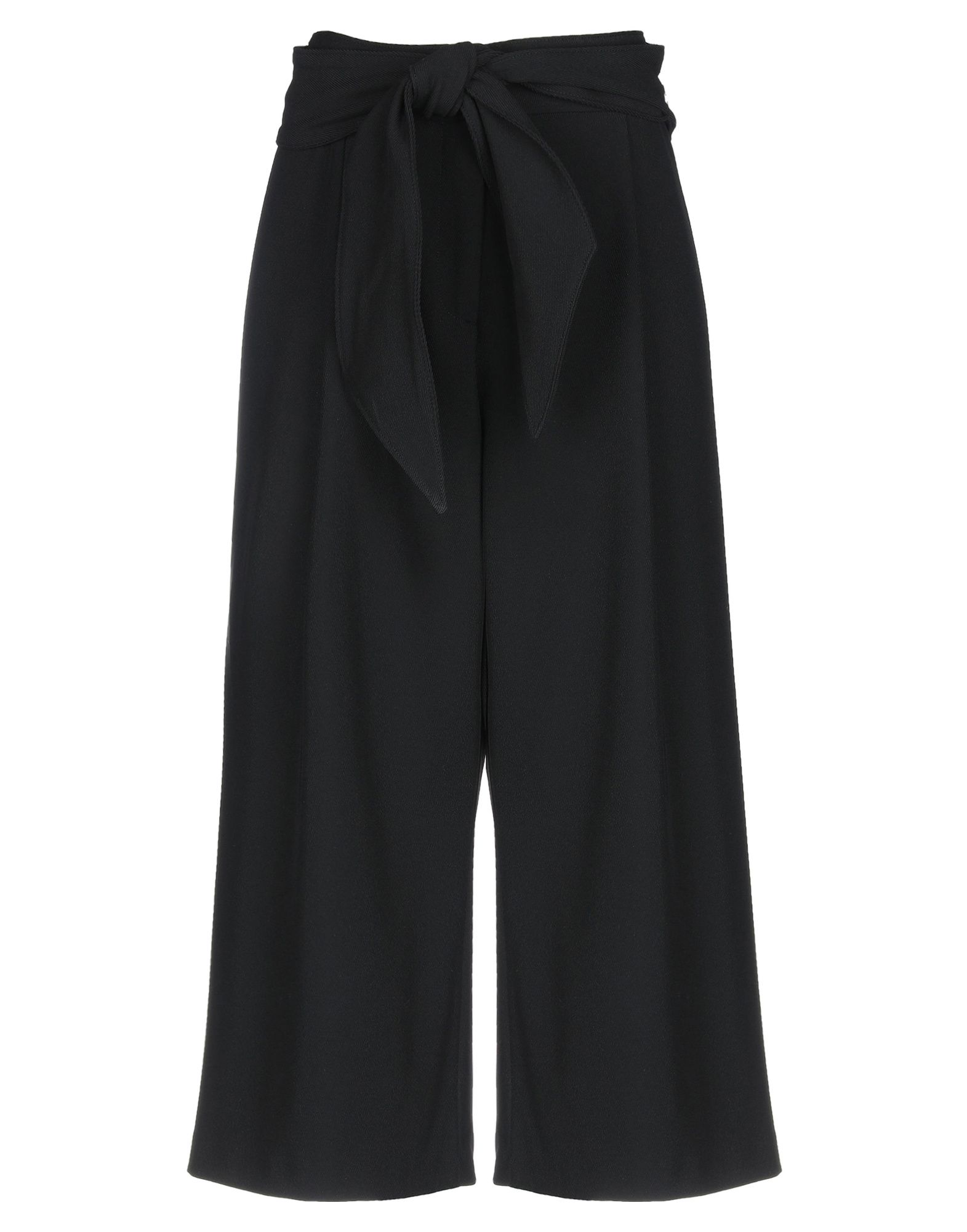 Seventy Sergio Tegon Cropped Pants In Black