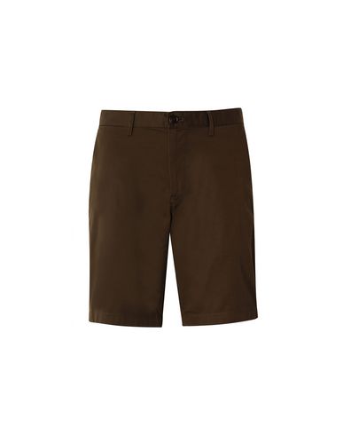 Michael Kors Mens Washed Polin Short Man Shorts & Bermuda Shorts Military Green Size 30 Cotton, Elas