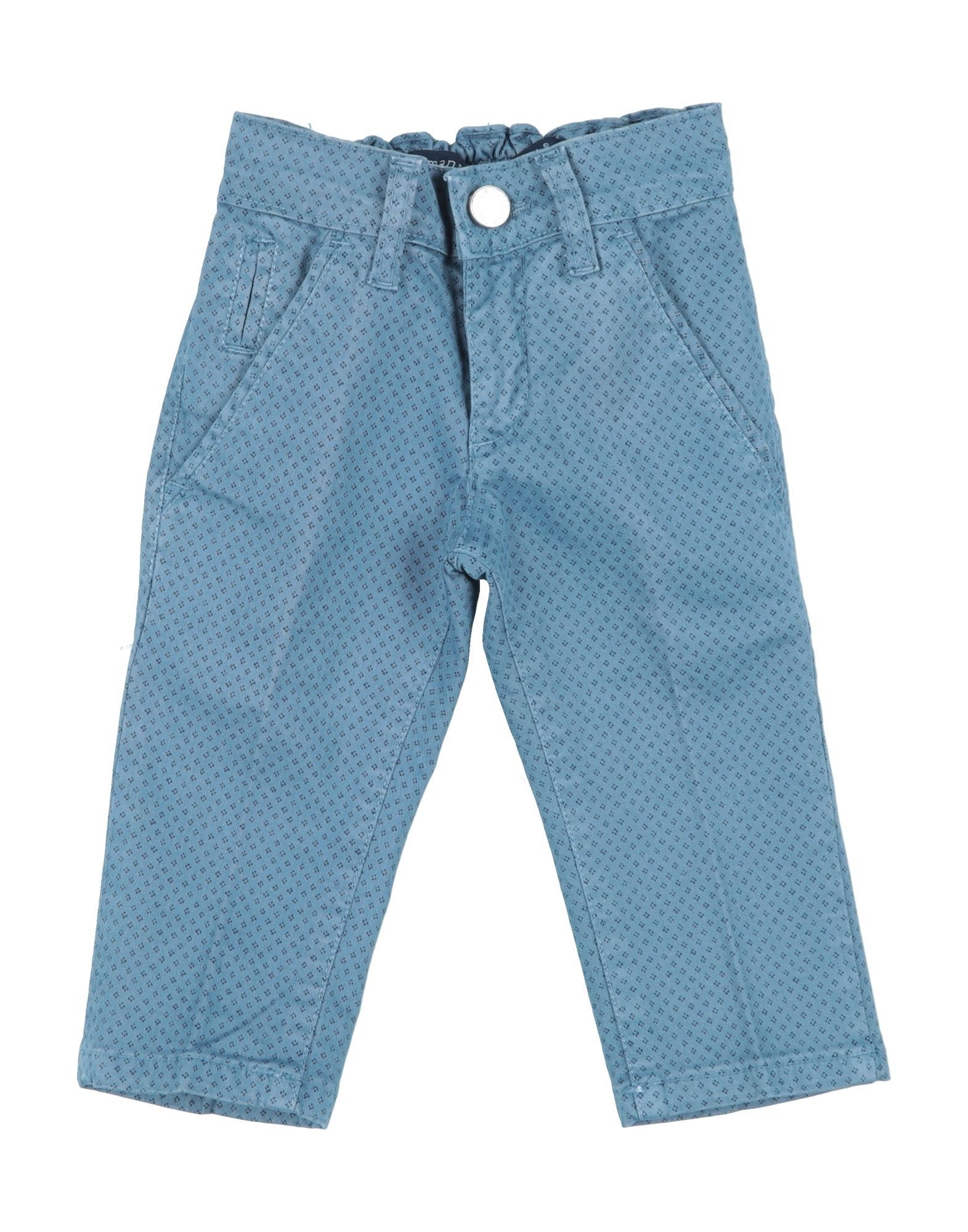 Manuell & Frank Kids' Casual Pants In Pastel Blue