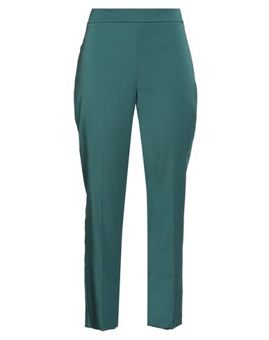 Emme By Marella Woman Pants Deep Teal Size 8 Polyester, Viscose, Elastane