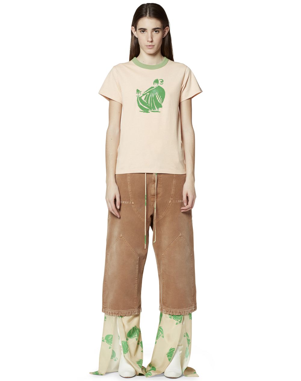 cropped denim pants womens