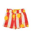 MINI RODINI Unisex Shorts Farbe Rot Gr��e 5