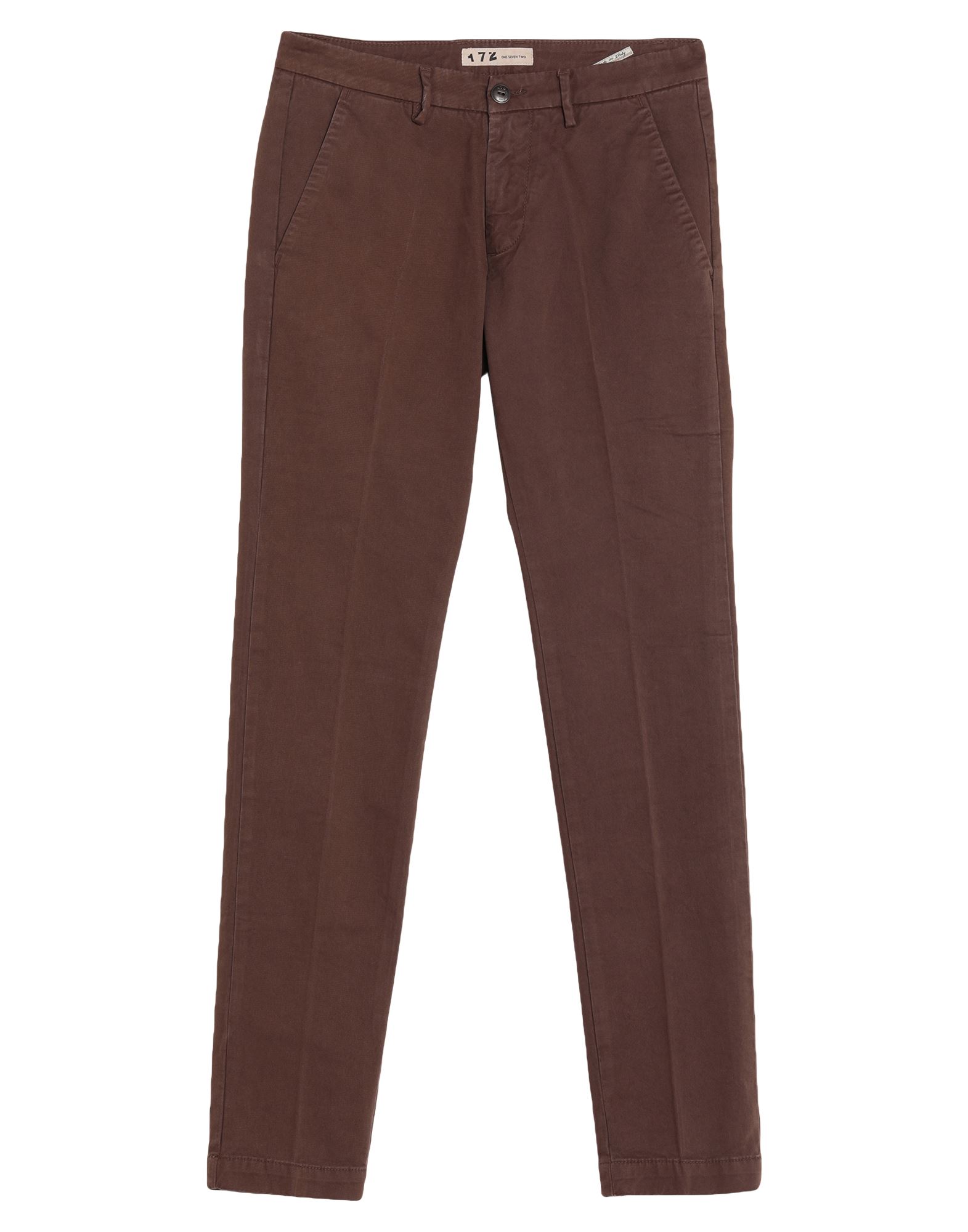 One Seven Two Pants In Dark Brown