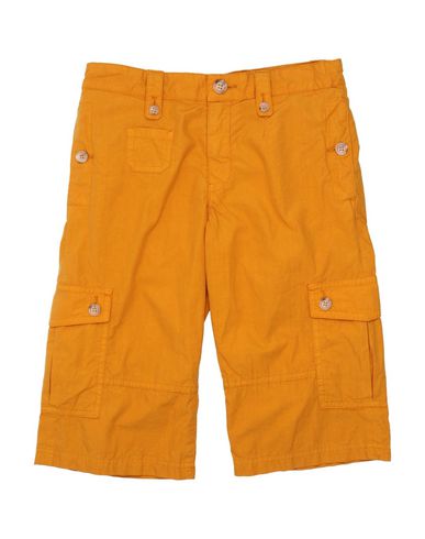 Dolce & Gabbana Toddler Boy Shorts & Bermuda Shorts Marigold Size 5 Cotton In Yellow