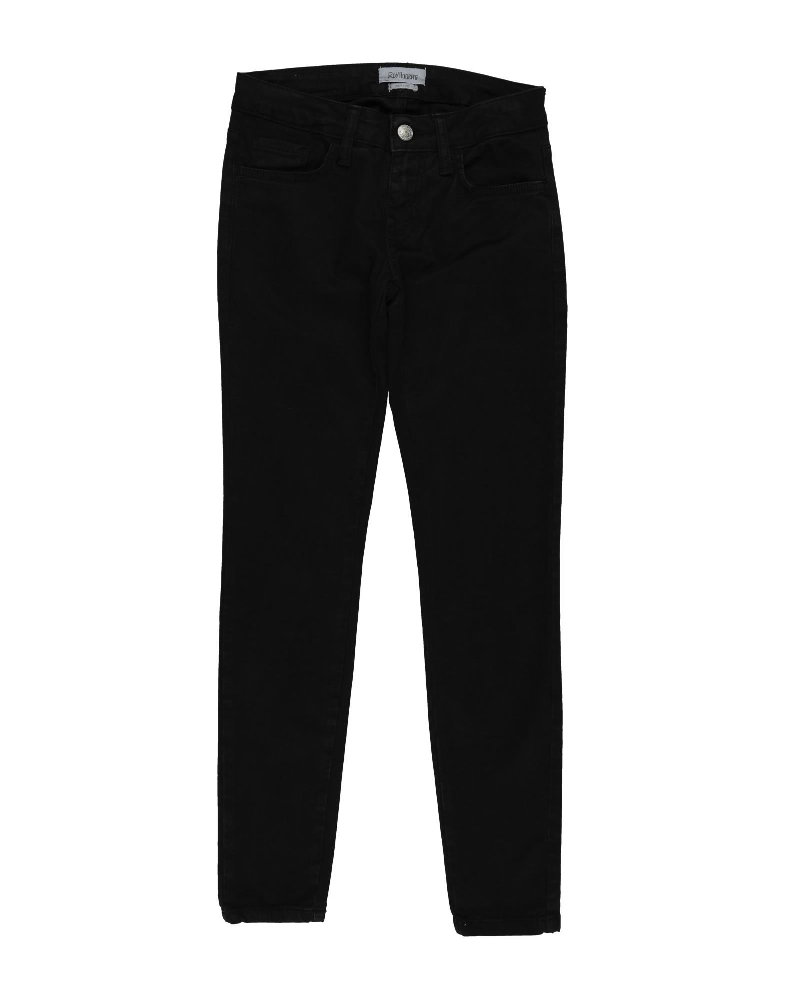 Roy Rogers Kids' Casual Pants In Black