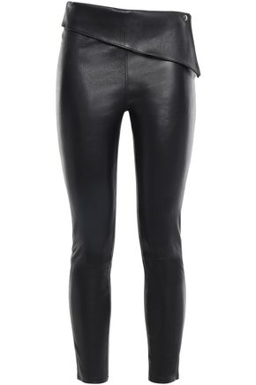 RTA Layered leather skinny pants