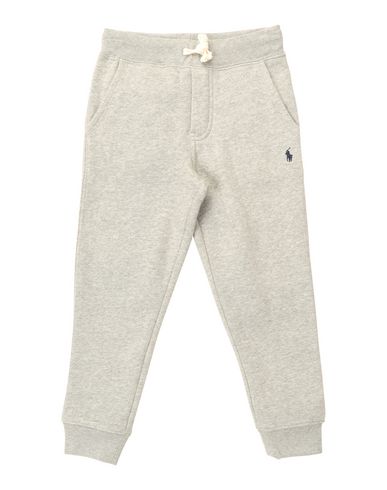 Polo Ralph Lauren Babies'  Cotton-blend-fleece Jogger Toddler Boy Pants Grey Size 4 Cotton, Polyester