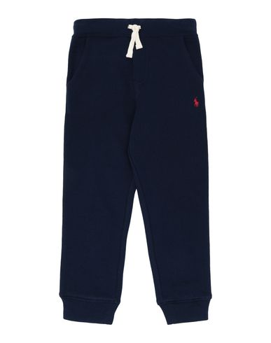 Polo Ralph Lauren Babies'  Cotton-blend-fleece Jogger Toddler Boy Pants Midnight Blue Size 4 Cotton, Polyeste