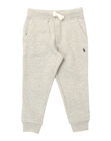 Polo Ralph Lauren Babies'  Cotton-blend-fleece Jogger Toddler Boy Pants Grey Size 4 Cotton, Polyester