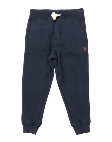 Polo Ralph Lauren Babies'  Cotton-blend-fleece Jogger Toddler Boy Pants Midnight Blue Size 4 Cotton, Polyeste