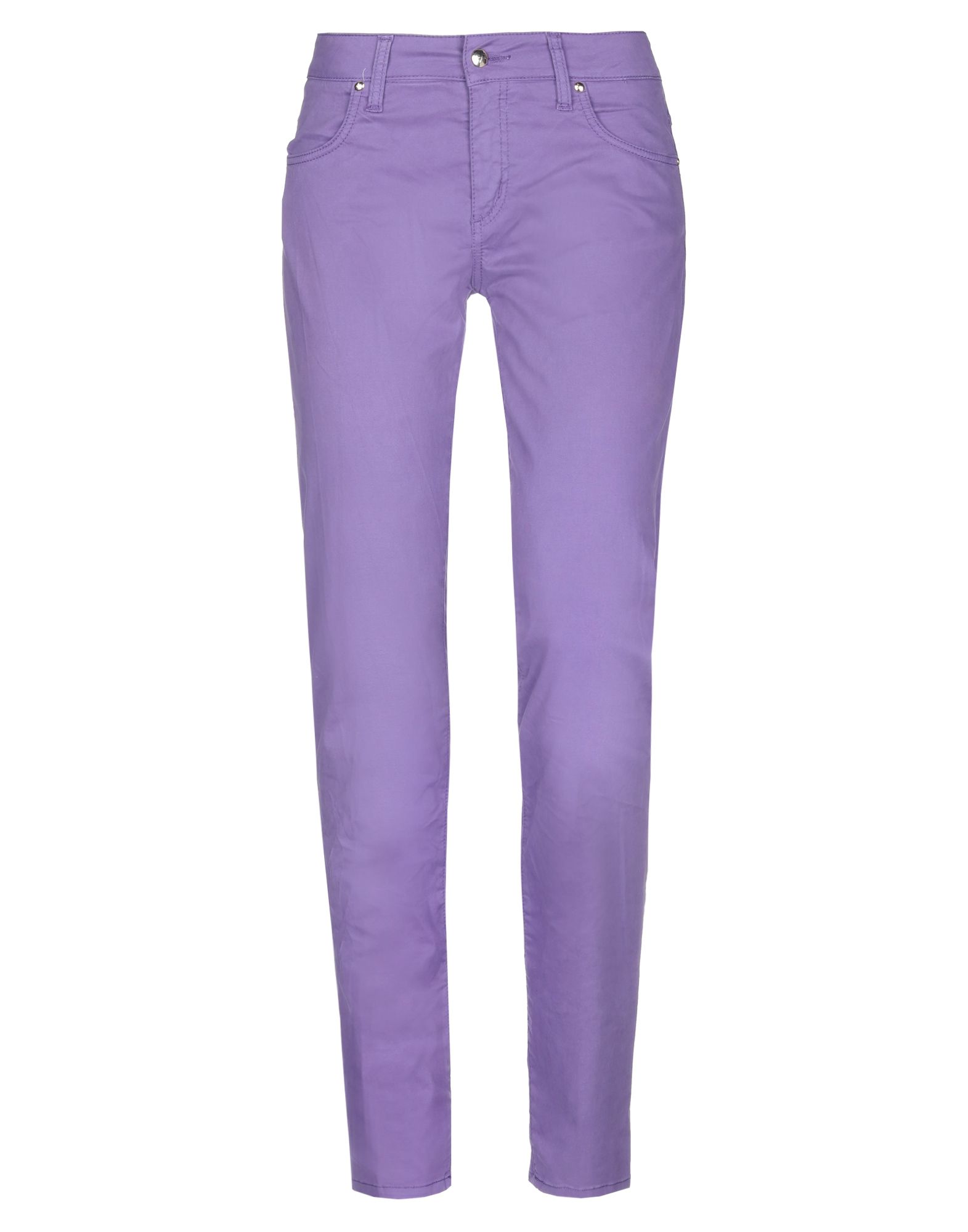 Фиолетовые брюки с карманами