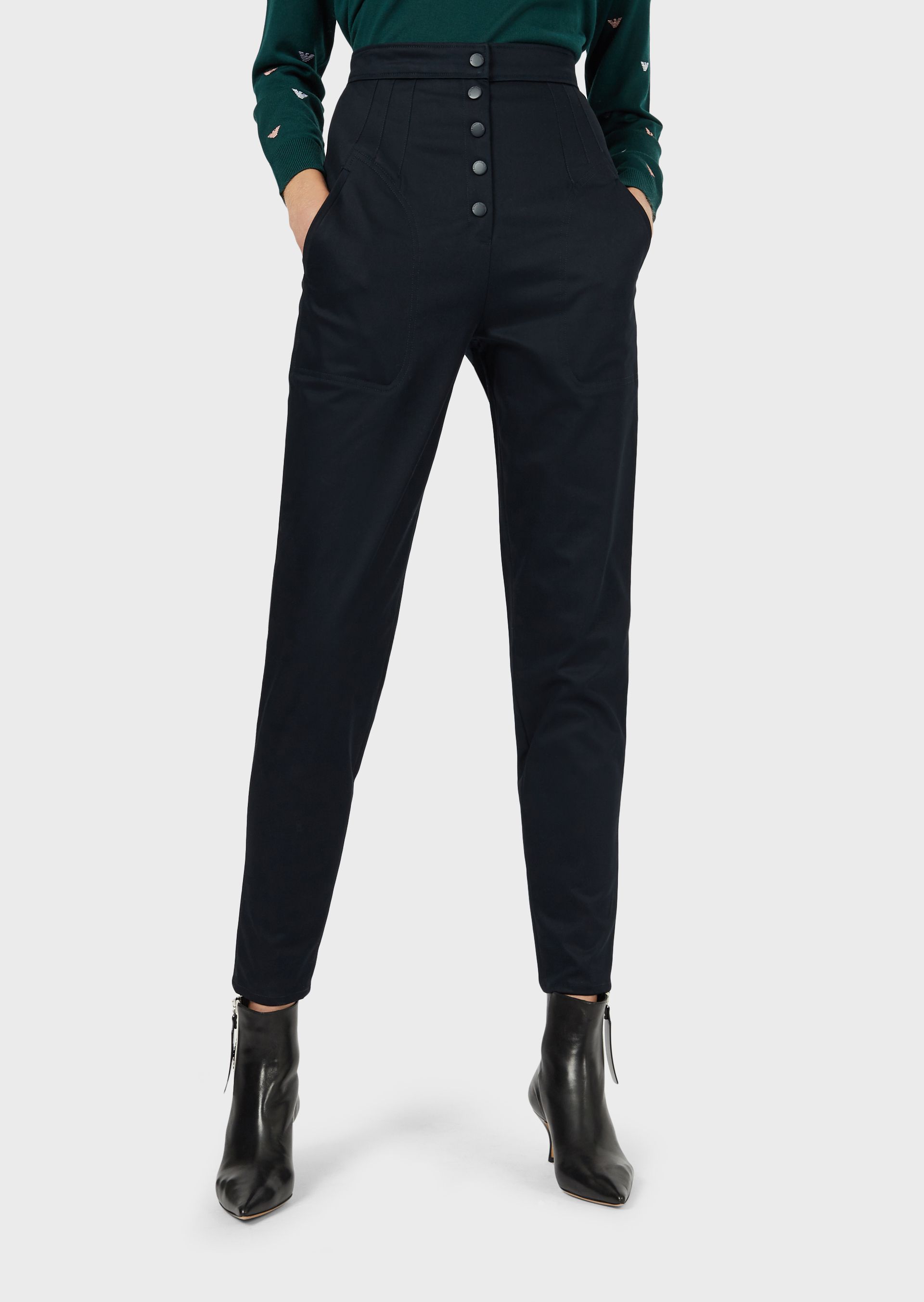 Click to view more detailed imagery on our partner's website Emporio Armani Casual Pants - Item 13377574 In Blue