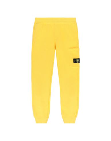 STONE ISLAND JUNIOR Fleece Trousers Man 60840 f