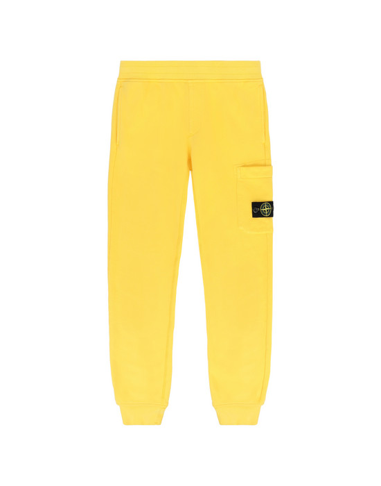13378143vu - PANTS - 5 POCKETS STONE ISLAND JUNIOR Fleece Pants 60840 STONE ISLAND JUNIOR - 0