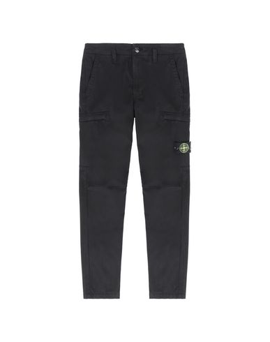 STONE ISLAND JUNIOR Trousers Man 30111 f