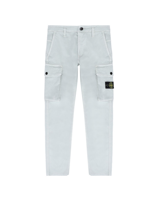 13378166oc - PANTS - 5 POCKETS STONE ISLAND JUNIOR Pants 30312 'OLD' DYE TREATMENT STONE ISLAND JUNIOR - 0