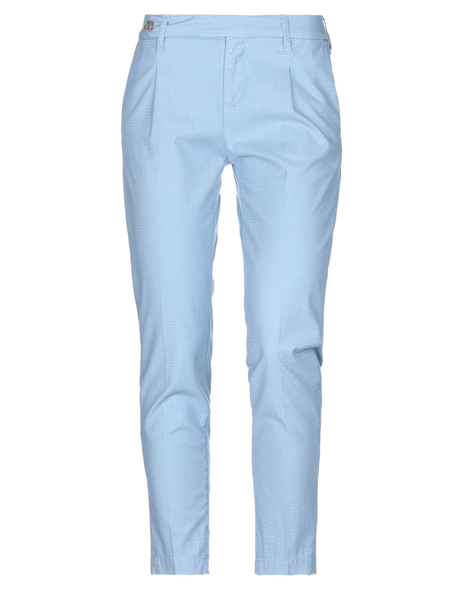 Повседневные брюки  - Голубой цвет
