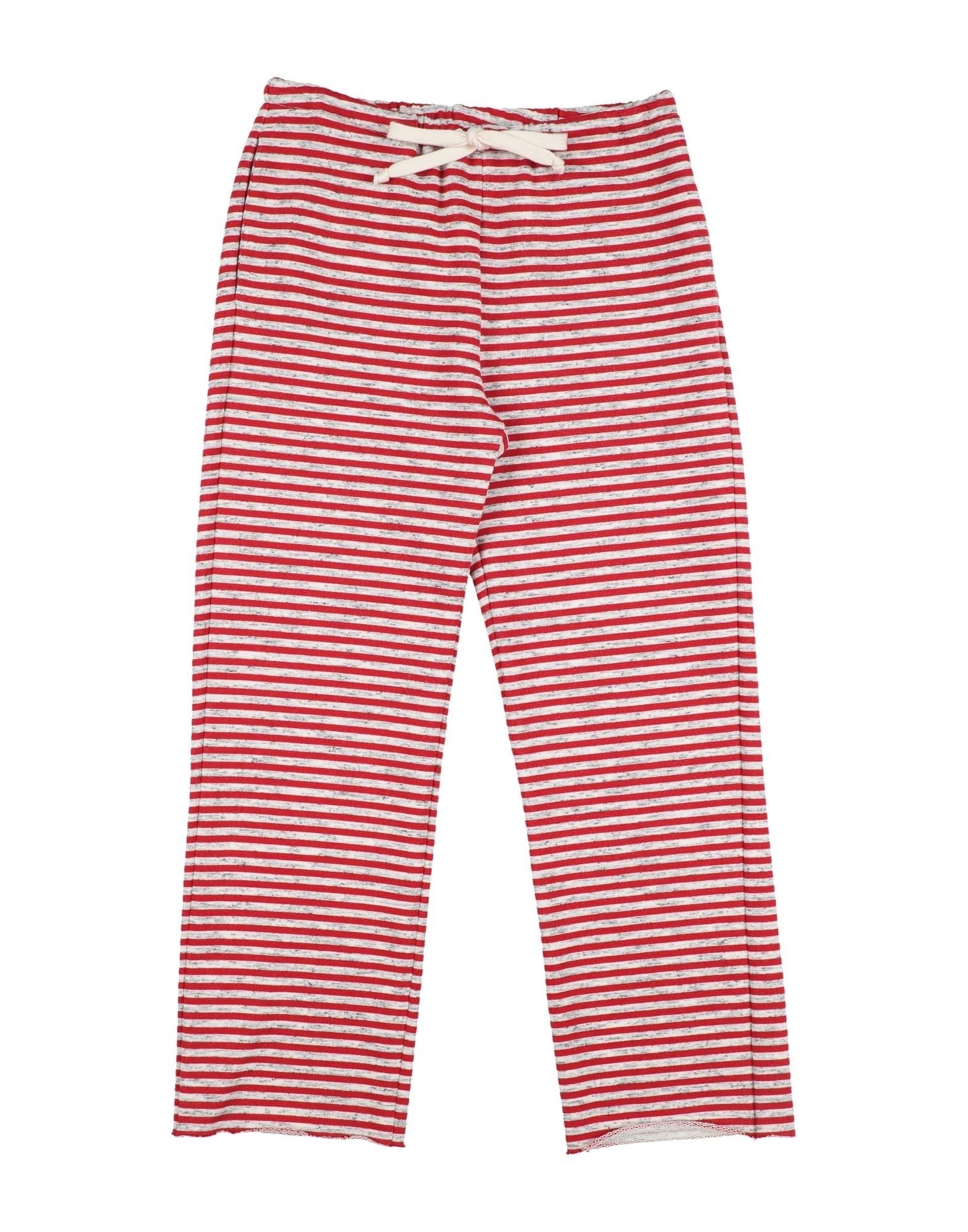 Touriste Kids' Casual Pants In Red
